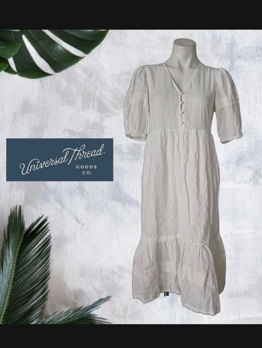 Universal Thread Cotton Midi Dress Xzs